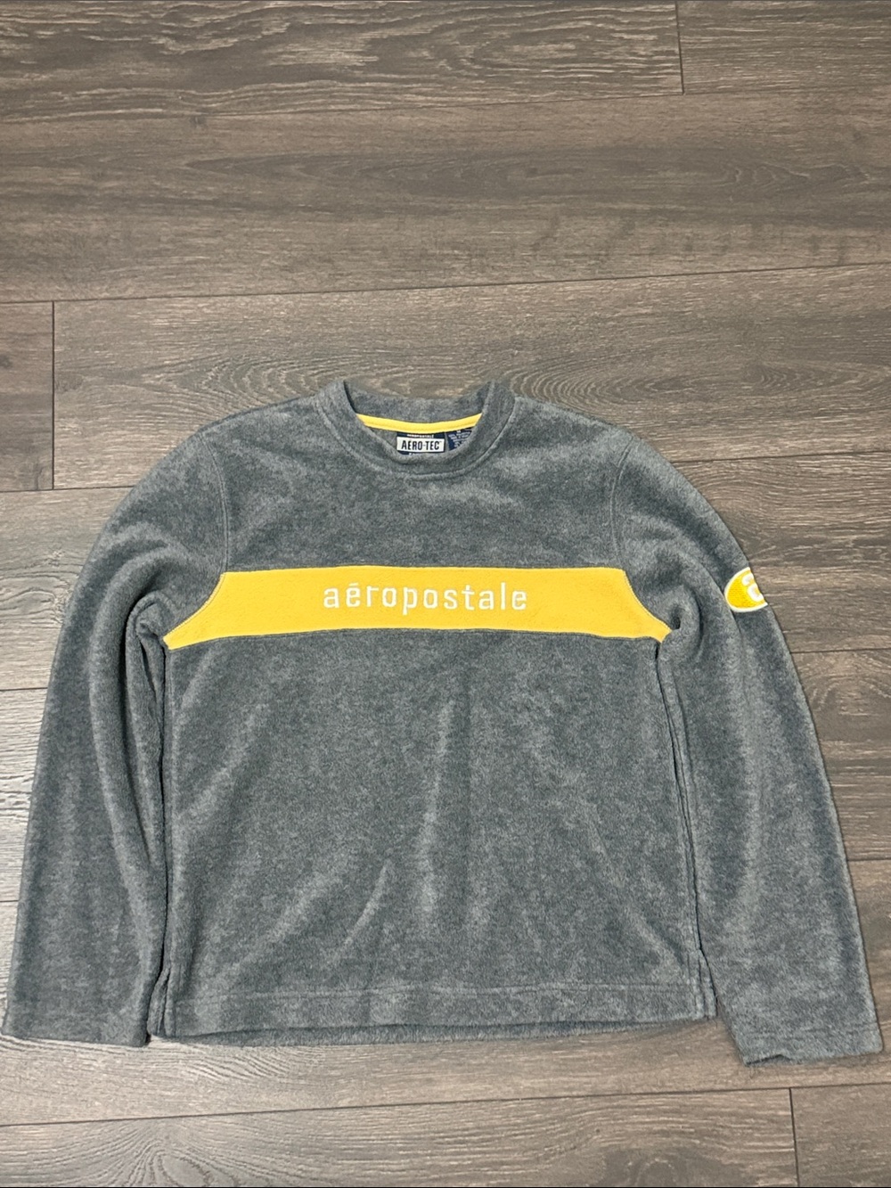 Y2k Aeropostale Aero-Tec Fleece Sweatshirt